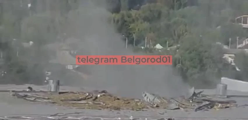 В результате целенаправленной ракетной атаки киевского режима по Белгороду на территори...