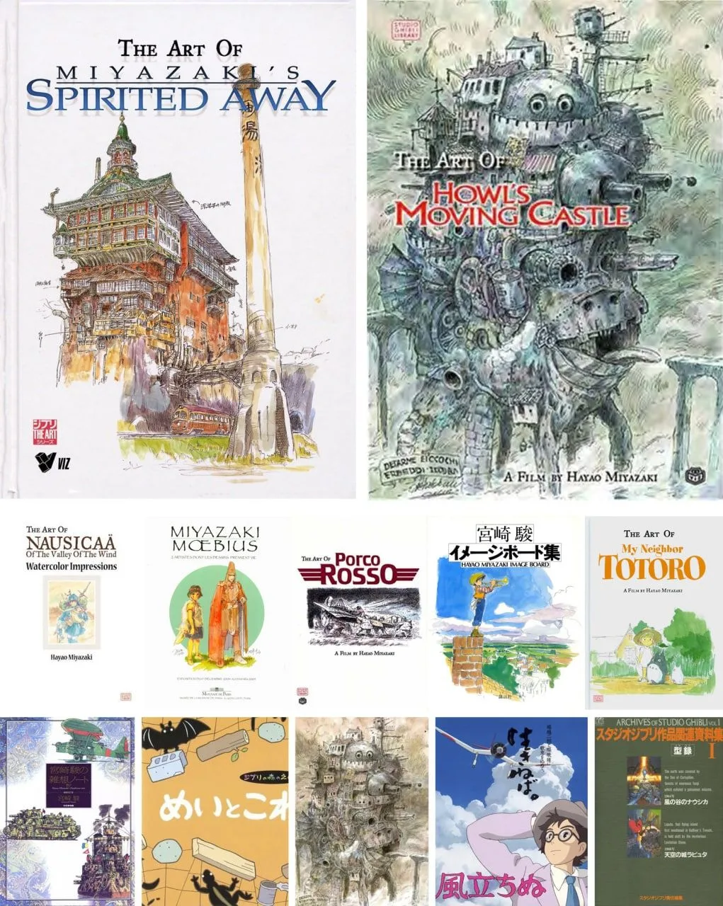 📚📖  Myльтфильмы Xaяo Mиядзaки.  Apтбyки
...
 Ghibli Studiо аrtbооks 
.
🔹 ПОСМОТРЕТЬ КНИГИ МОЖНО П