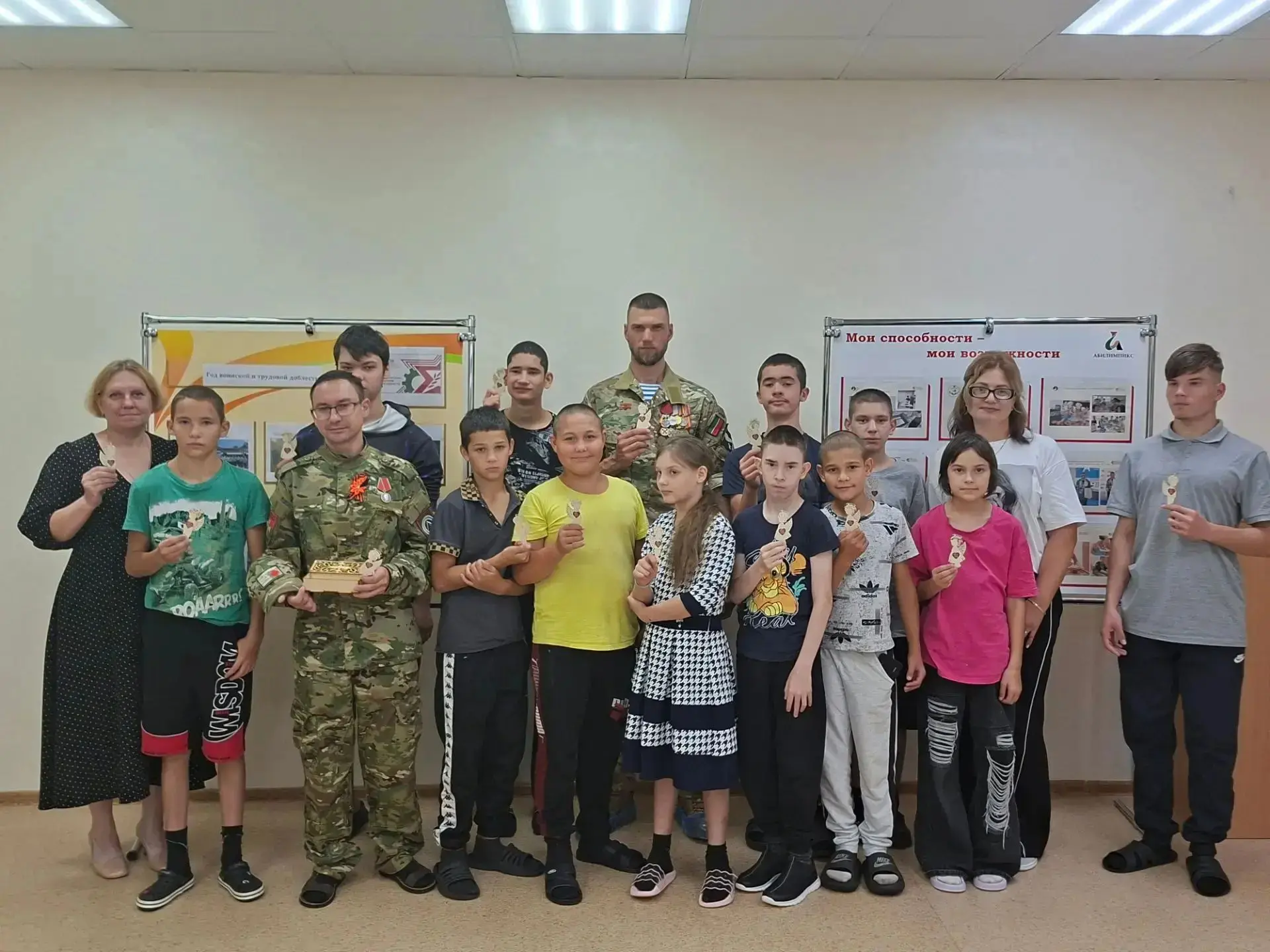 Сегодня в нашем центре прошло волнующее и очень  важное событие. В гости к ребятам приш...