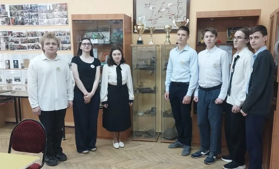 🇷🇺 В ИТШ стартовали экскурсии в музее Боевой славы ко Дню Великой Победы  21 апреля 2026 года в ГБОУ