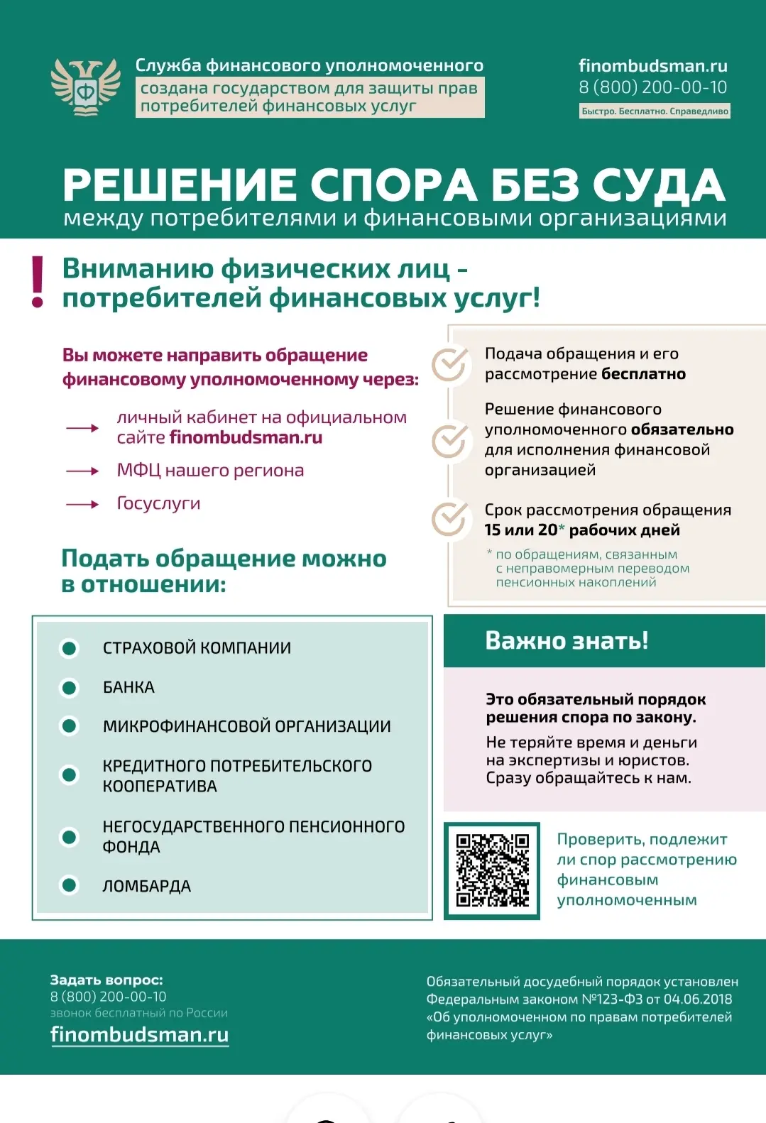 Кто такой финансовый уполномоченный и как он сможет вам помочь?

Финансовый уполномоченный решает им