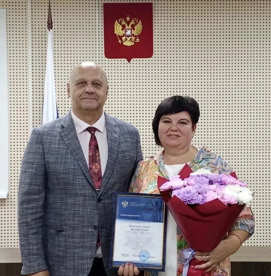 Сегодня администратор Ивановского районного суда - Бакуменко Лариса Владиславовна прини...