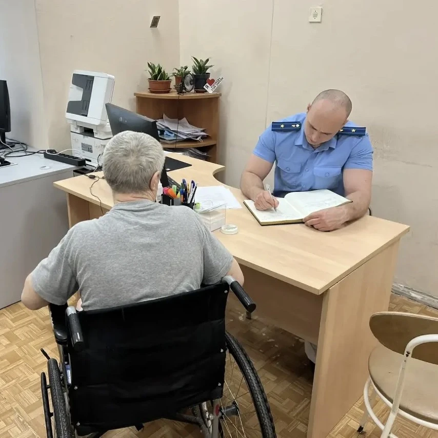 Прокуратура Невского района  г. Санкт-Петербурга провела прием участников специальной военной операц