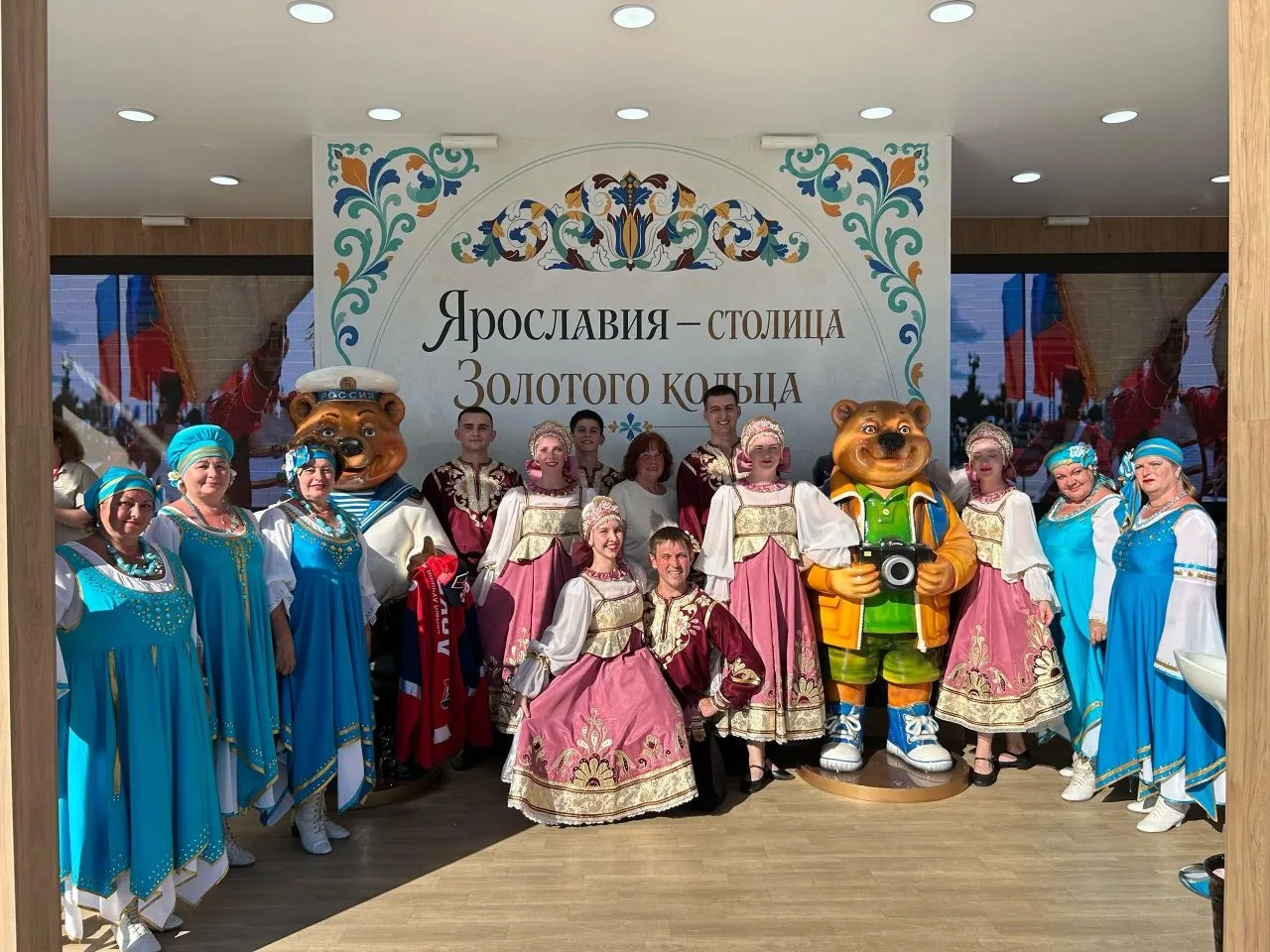 🎶 Народный самодеятельный коллектив, хор русской песни «Калинушка», принял участие в VI Международн