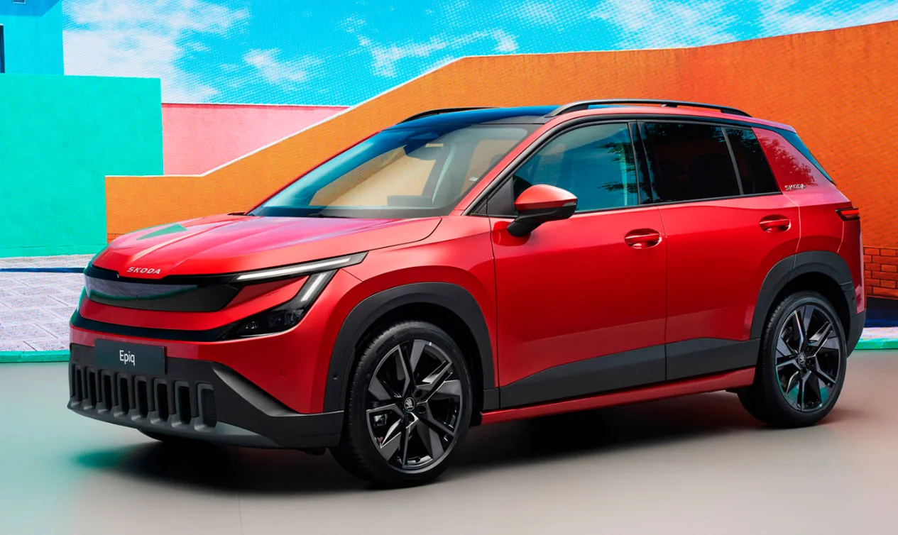 Skoda представила компактный кроссовер Epiq  Skoda Epiq — компактная альтернатива Kamiq с ДВС. Кросс