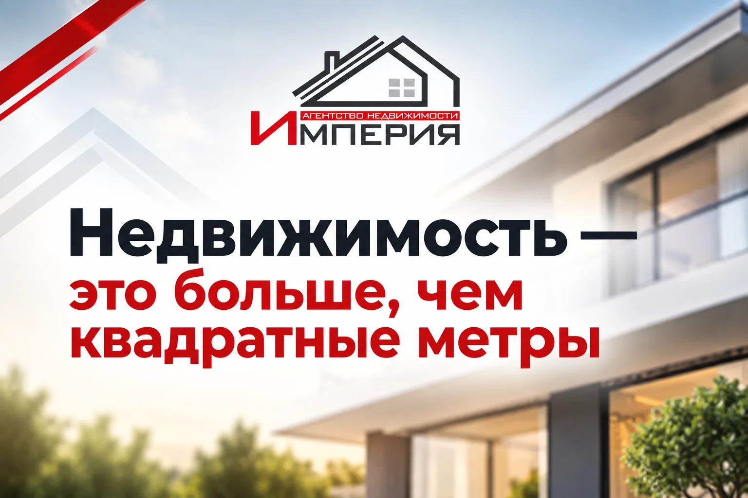 🏡 Недвижимость — это больше, чем квадратные метры