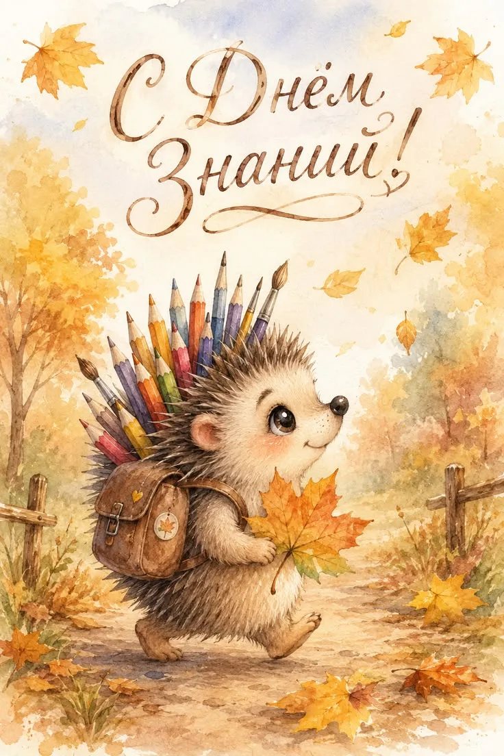 🍁 С Днём знаний, дорогие ученики, родители и педагоги!