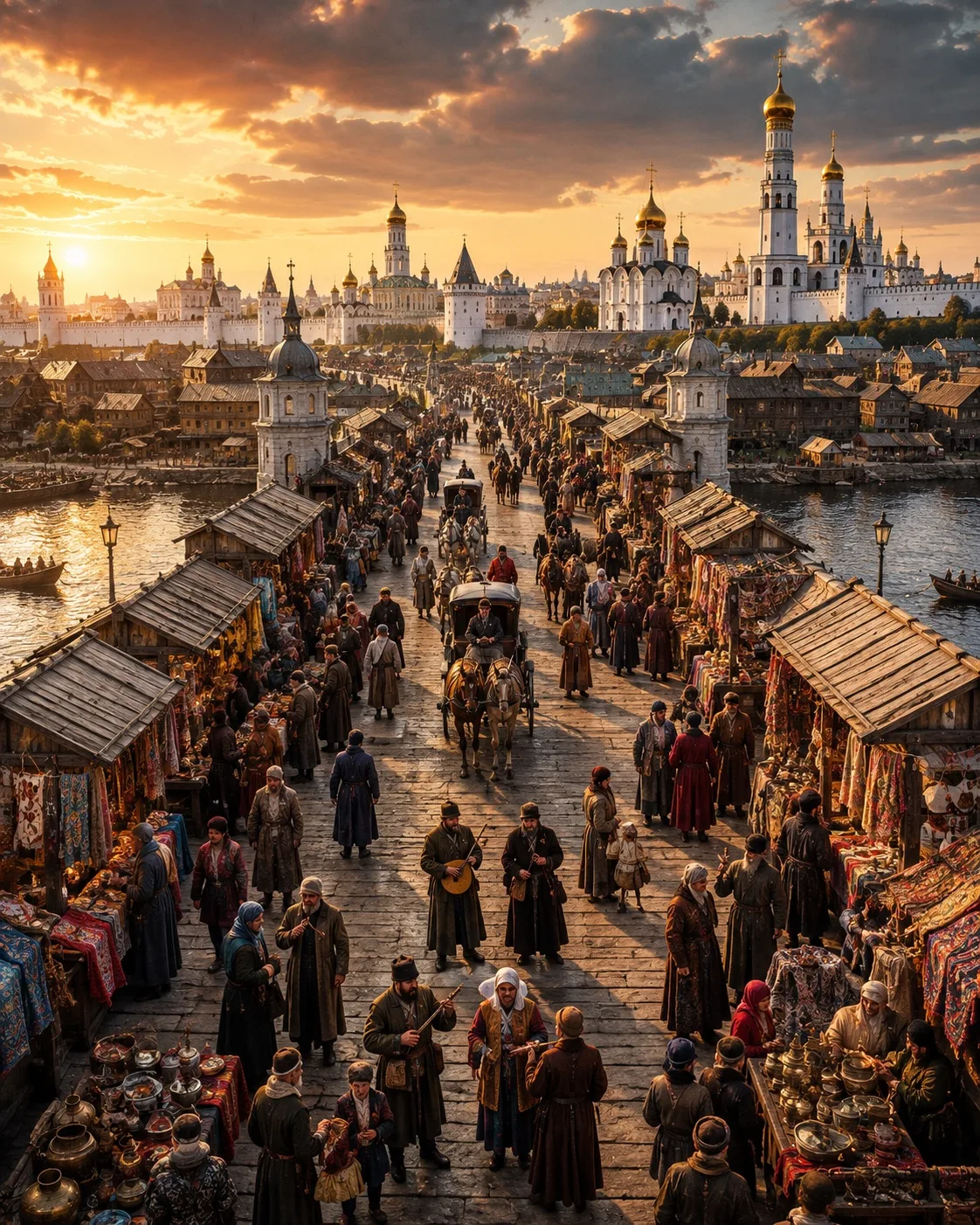 🌉 Мост, который был целой улицей

Сегодня по мостам мы просто переезжаем с одного берега на другой.