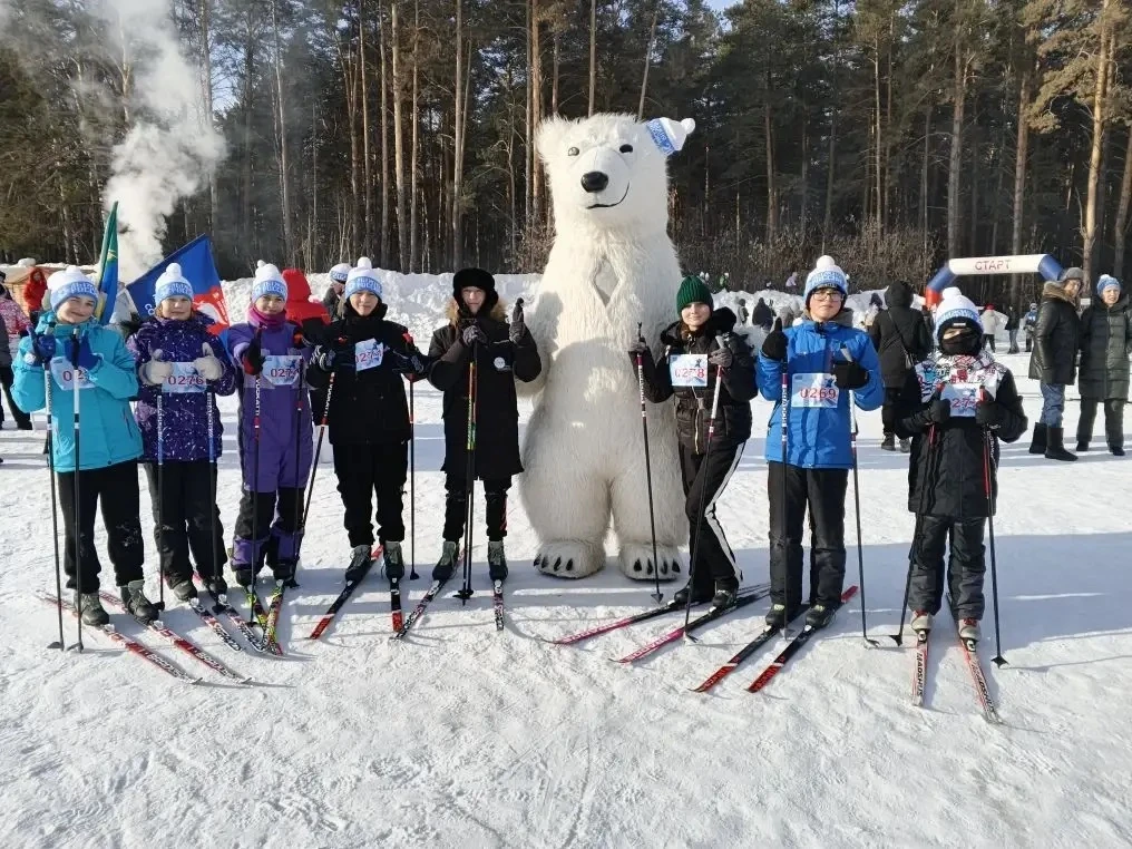 Вот и прошёл главный зимний старт — «Лыжня России 2026», и наши ребята из Толмачевской школы №61 пре