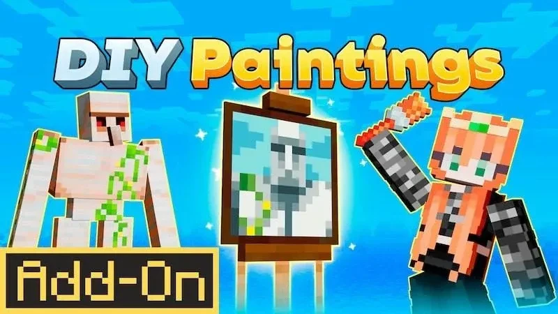 Аддон DIY PAINTINGS 💅