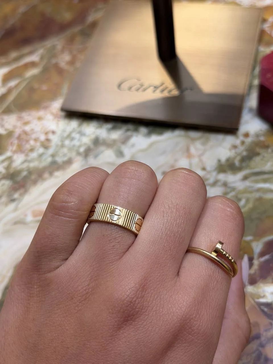 Кольцо Cartier Love Unlimited😍