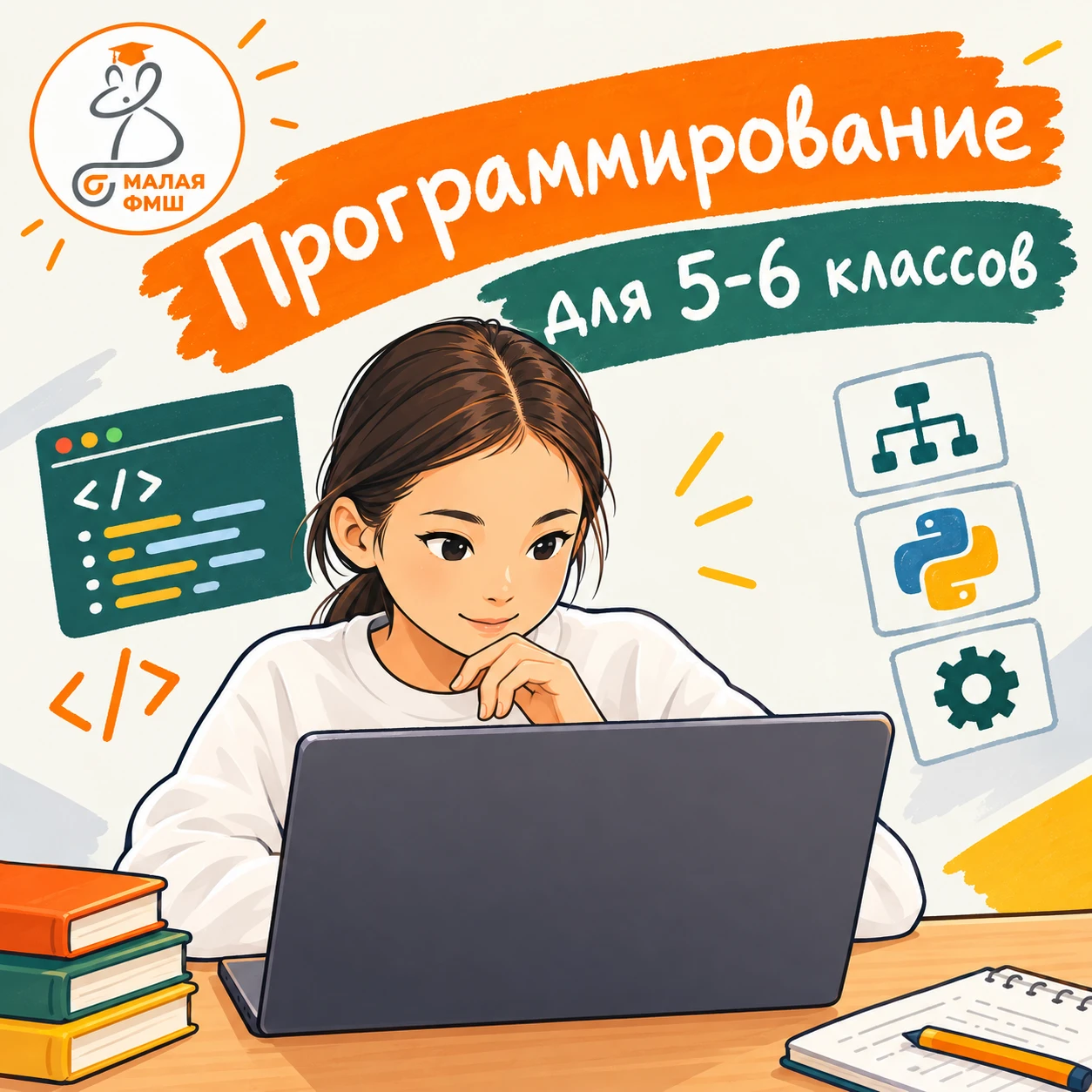 💻 Программирование для 5-6 классов: очно и дистант.