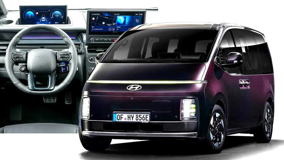 Новый Hyundai Staria Electric: космический минивэн дешевле ID. Buzz
