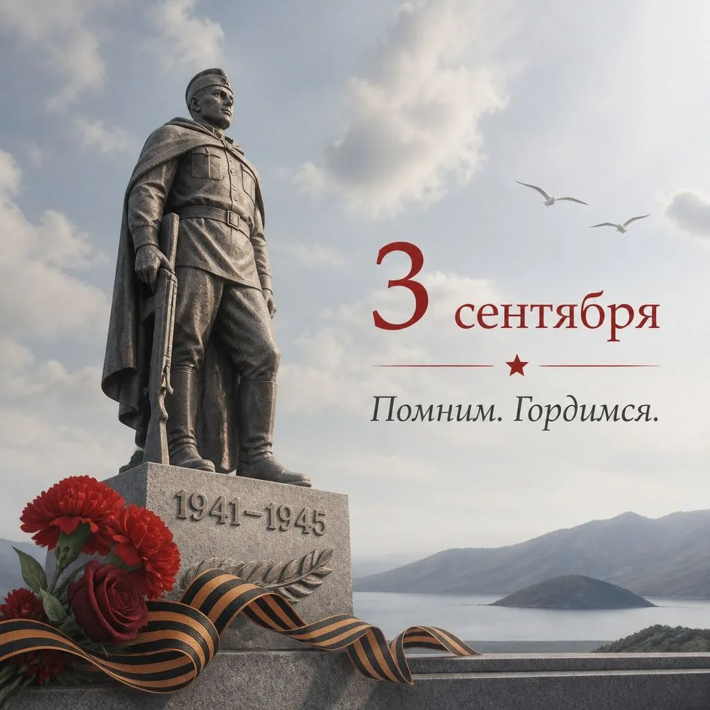 🕊️ 3 сентября – День Победы над милитаристской Японией и окончания Второй мировой войны