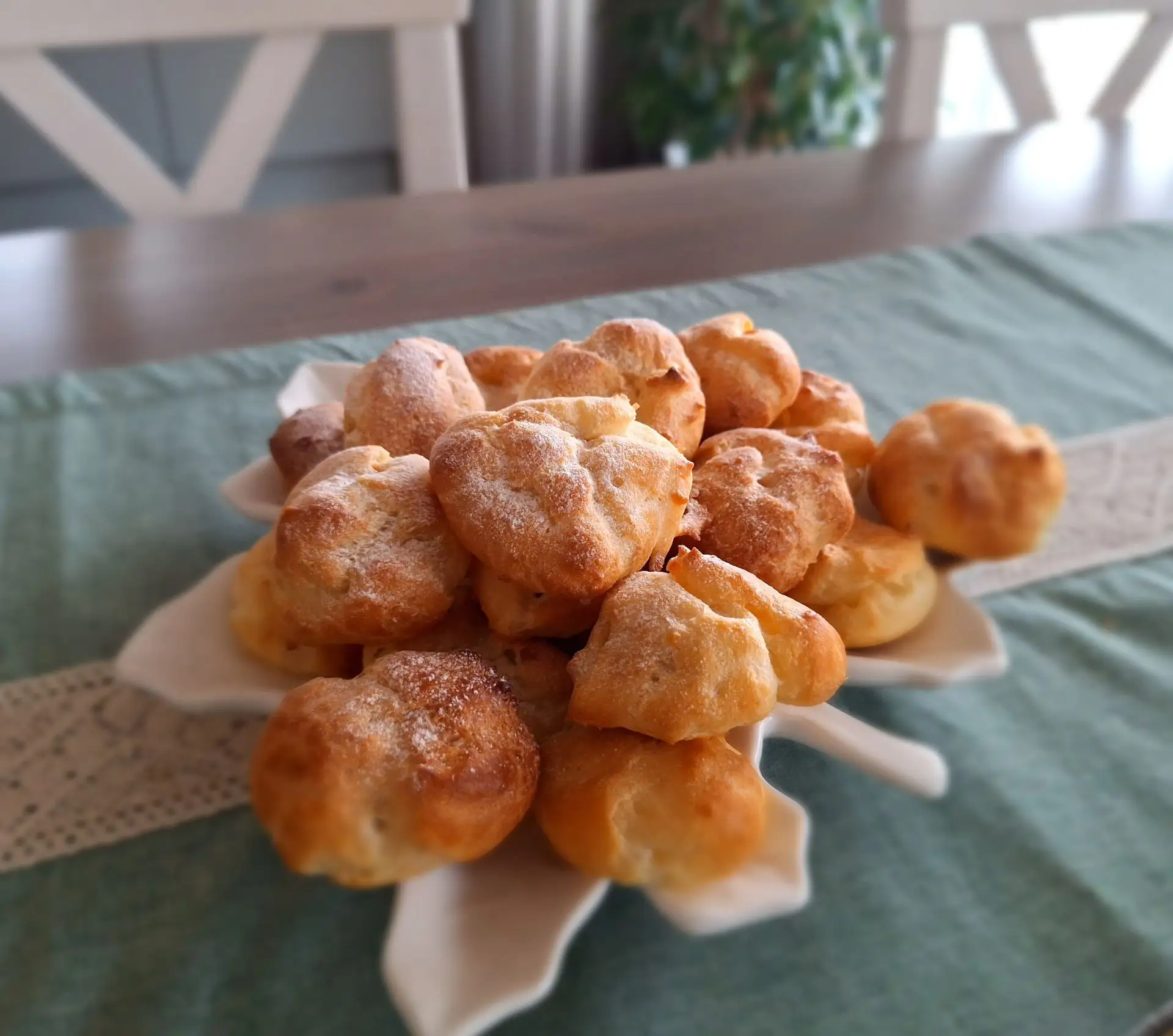 Профитроли с кремом 🧆