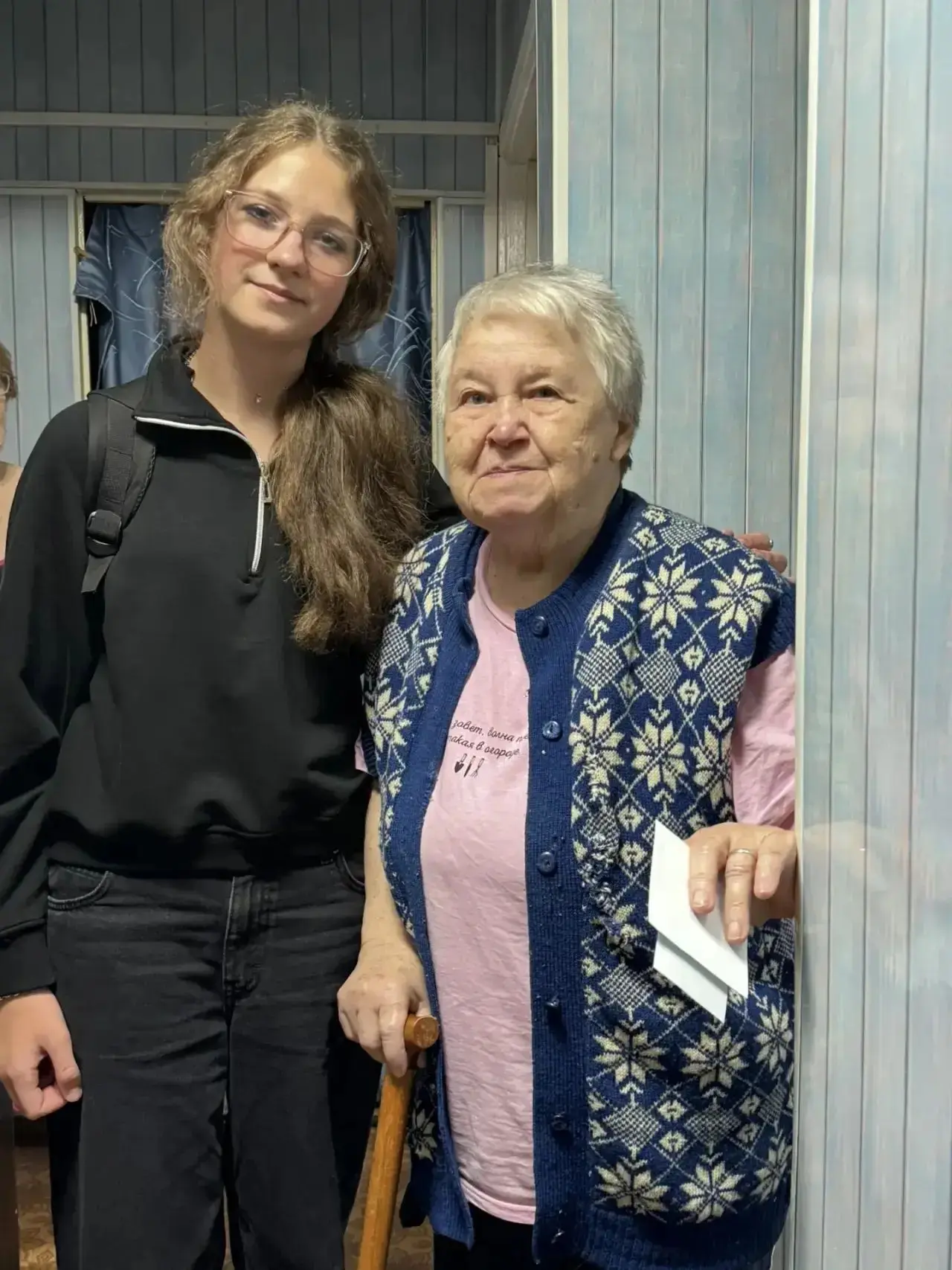 Акция «БЛАГОДАРЮ»: наши школьники навестили ветеранов педагогического труда