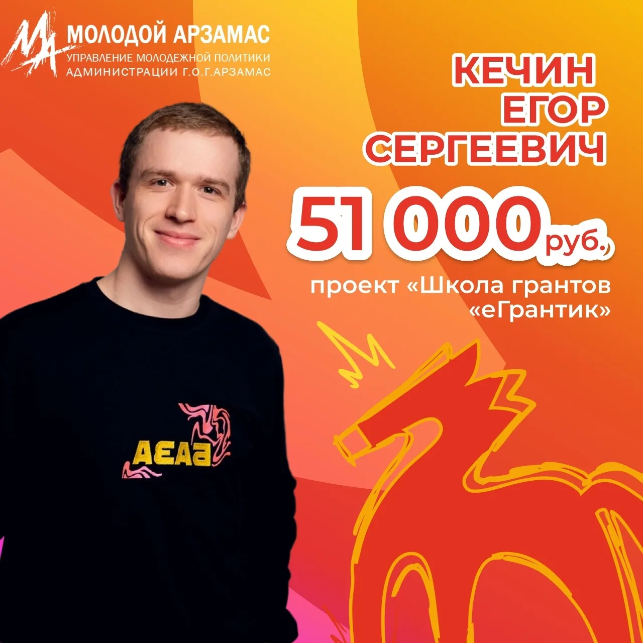 Арзамас инвестирует в молодёжь: итоги Дня города и новый проект «еГрантик»