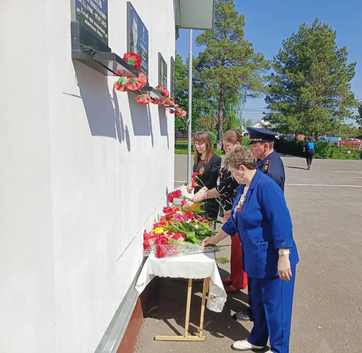 🕊 В преддверии празднования 81-й  годовщины Победы в Великой отечественной войне в филиале МАОУ "Тат