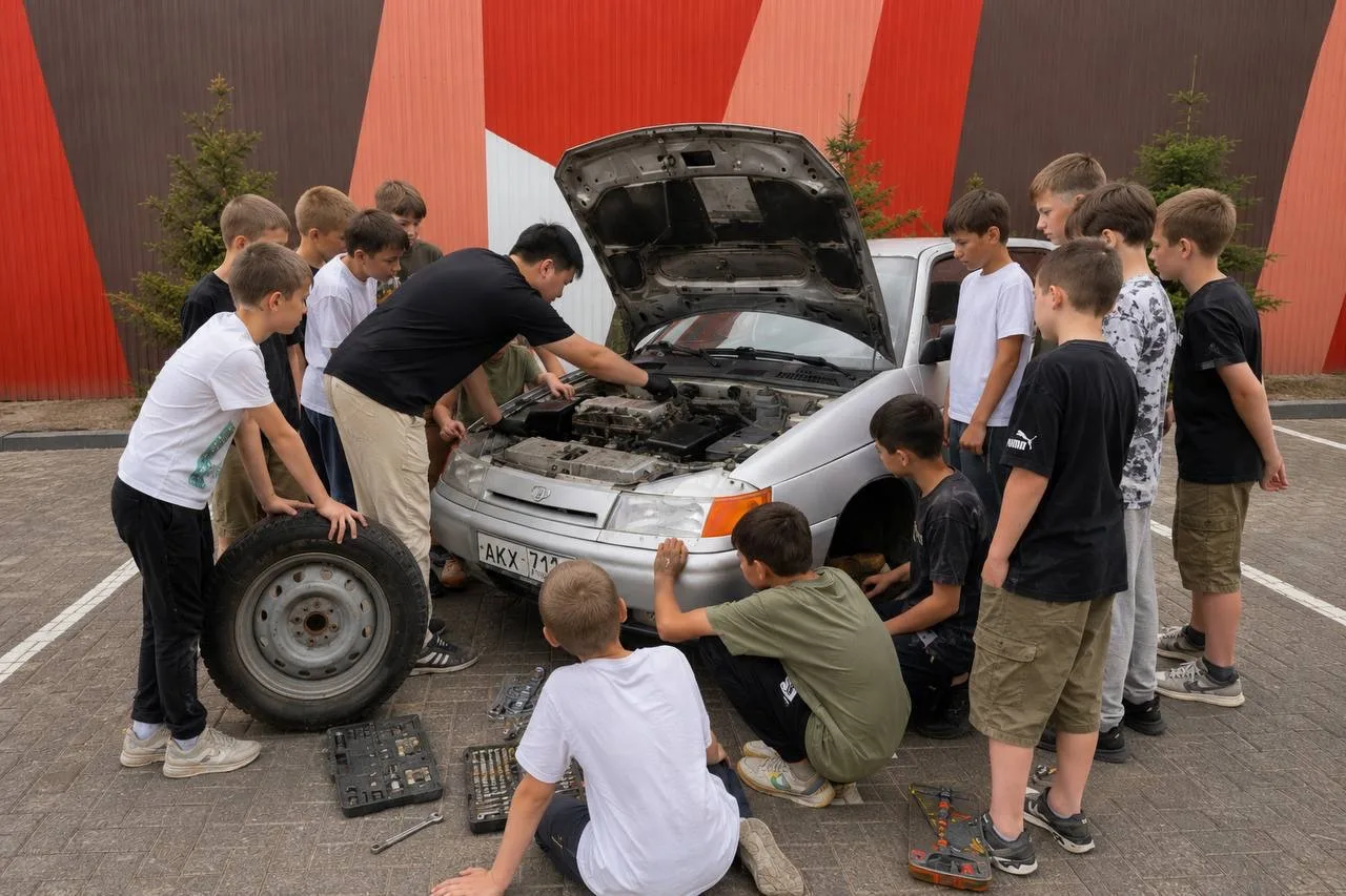 🗓10-21августа последний поток городской смены "Boys power" от "Остаз" толтко для мальч...