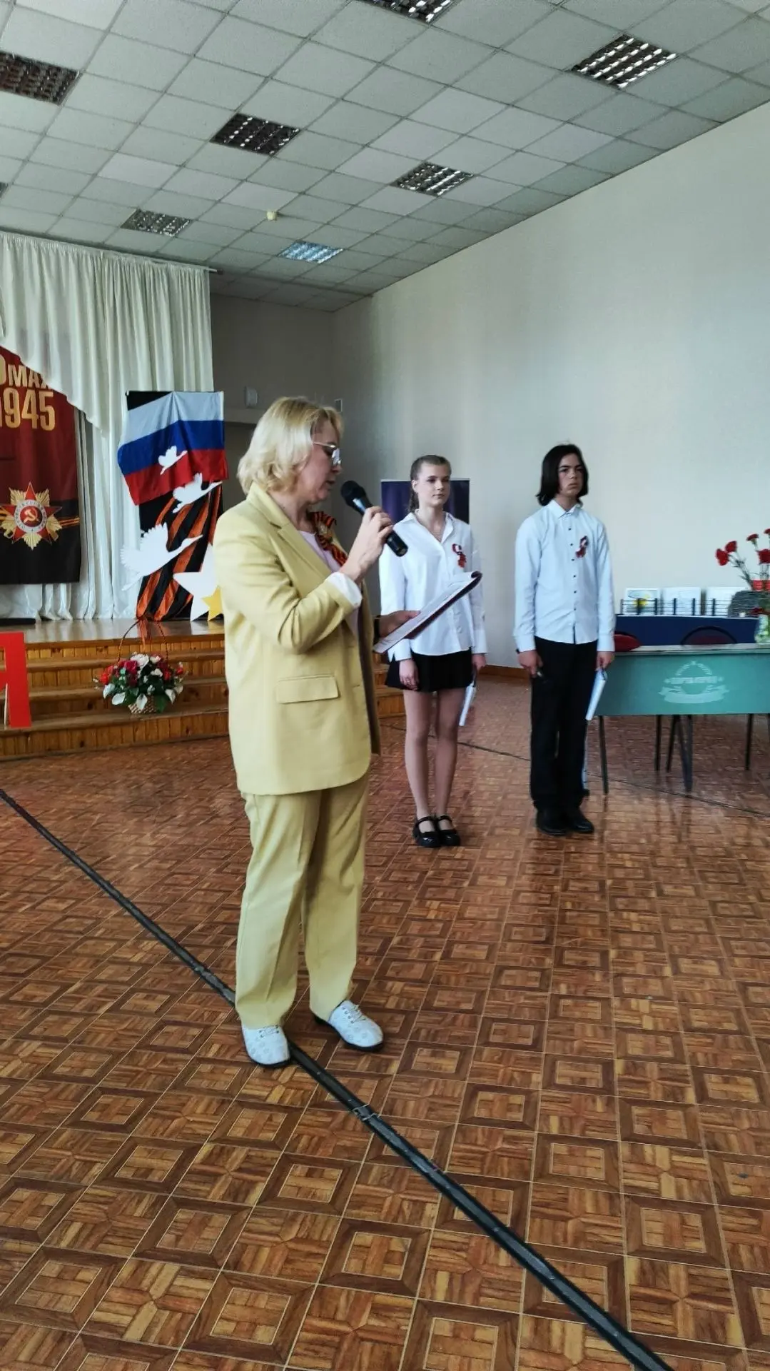 5 мая в Деденевской школе открыли Парту Героя, посвященную Григорию Ивановичу Пузакову (1918-1986 гг