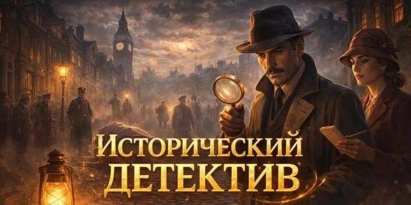 🔍 Хотите на время забыть про современность и окунуться в прошлое — туда, где преступления раскрываю