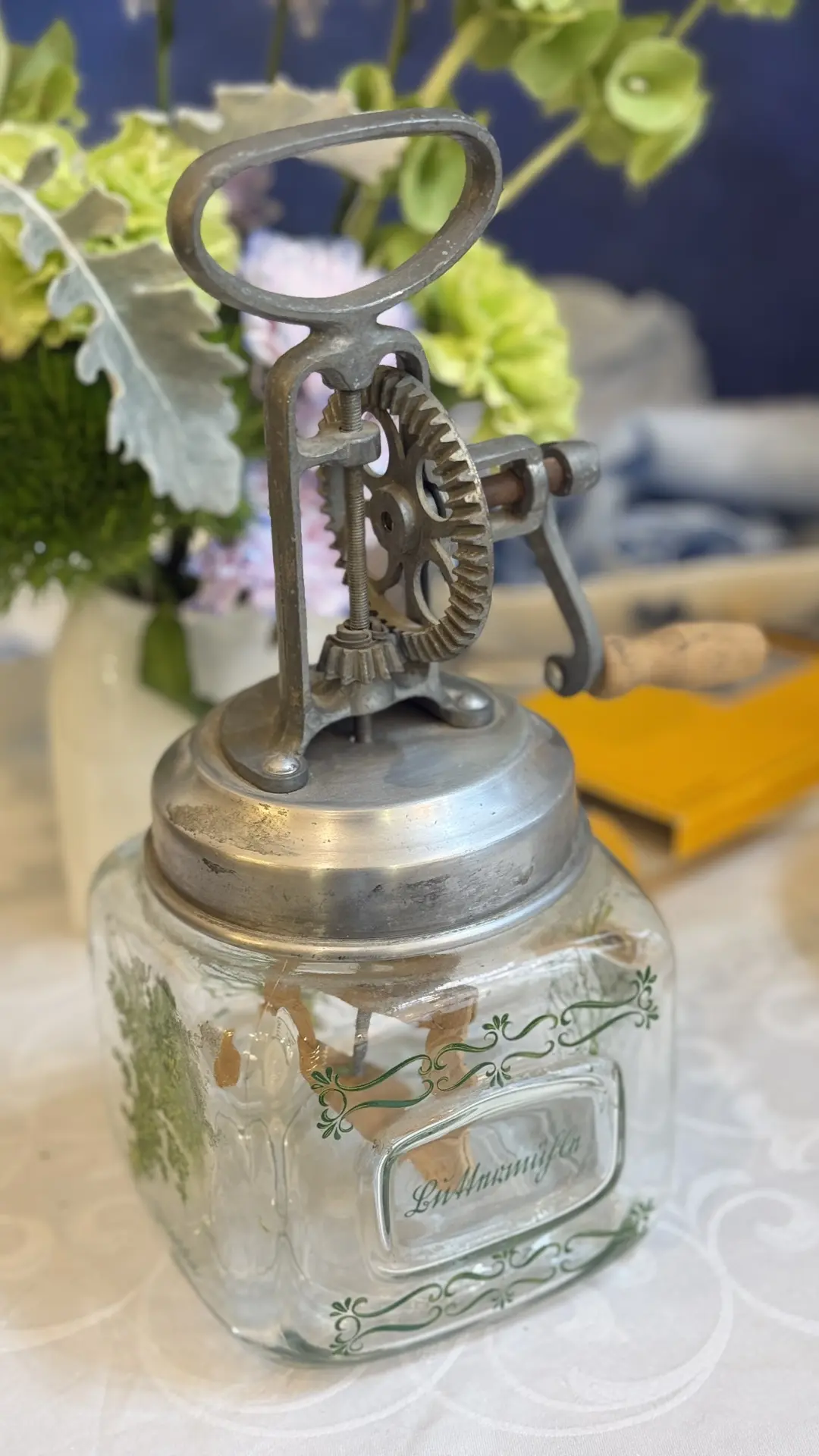 Винтажная немецкая Buttermühle