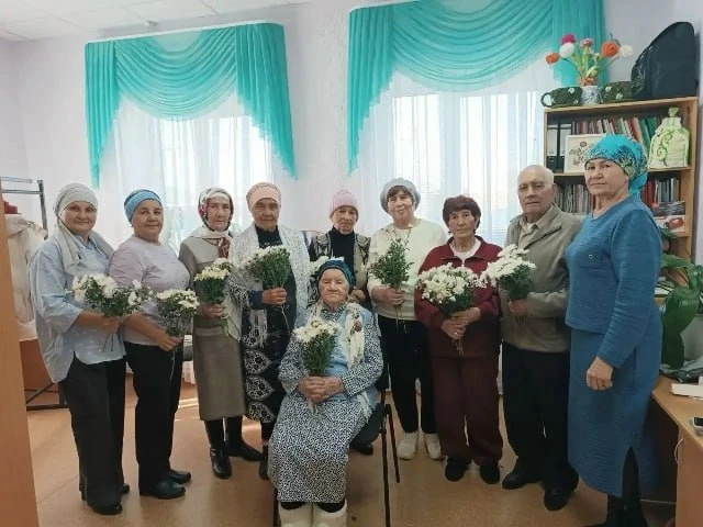🍂 В селе встретились с учителями-ветеранами