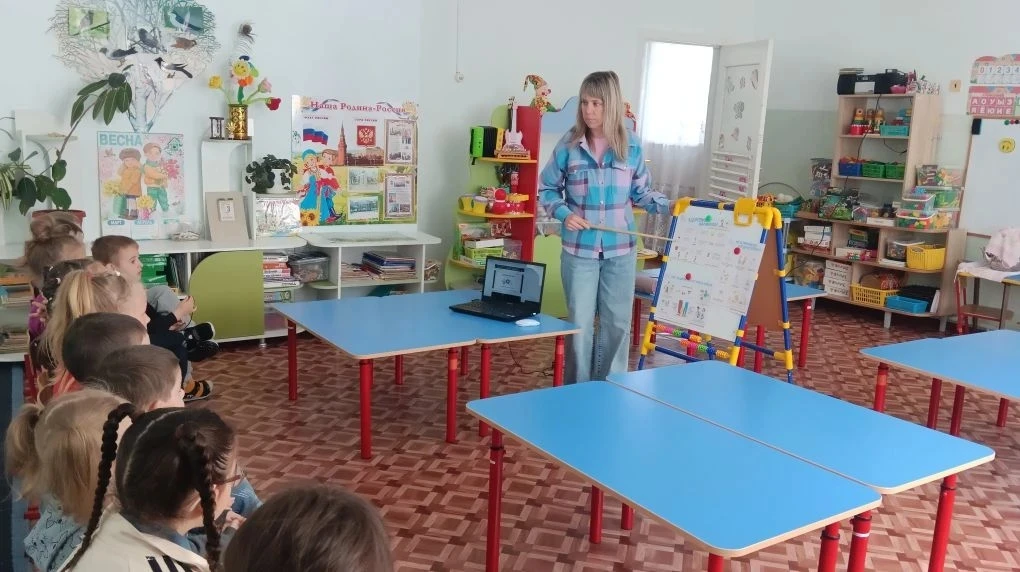 В рамках федерального проекта «Санитарный щит России» в старшей группе провели тематическое занятие 