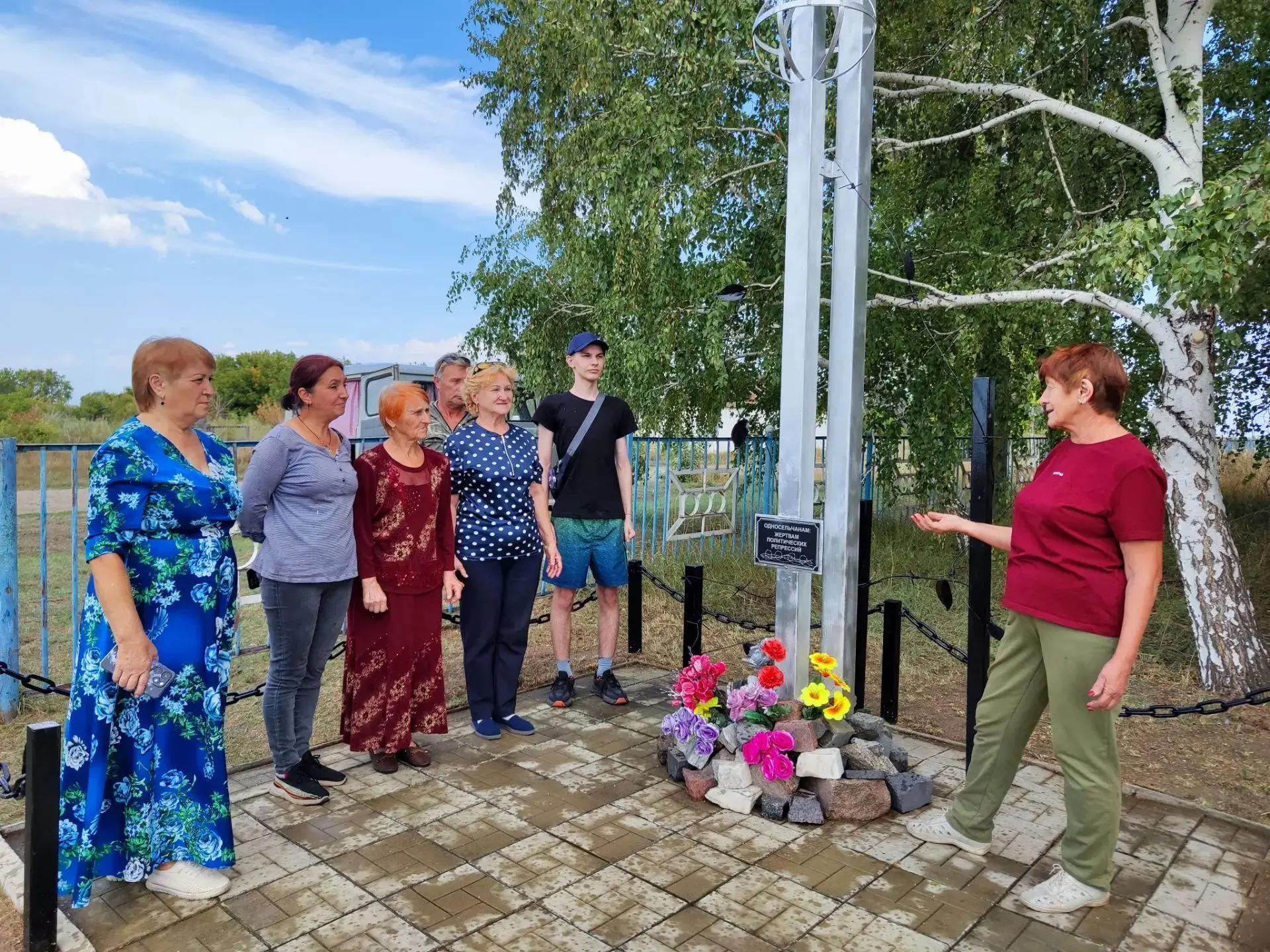 В Цветополе привели в порядок обелиск жертвам политических репрессий