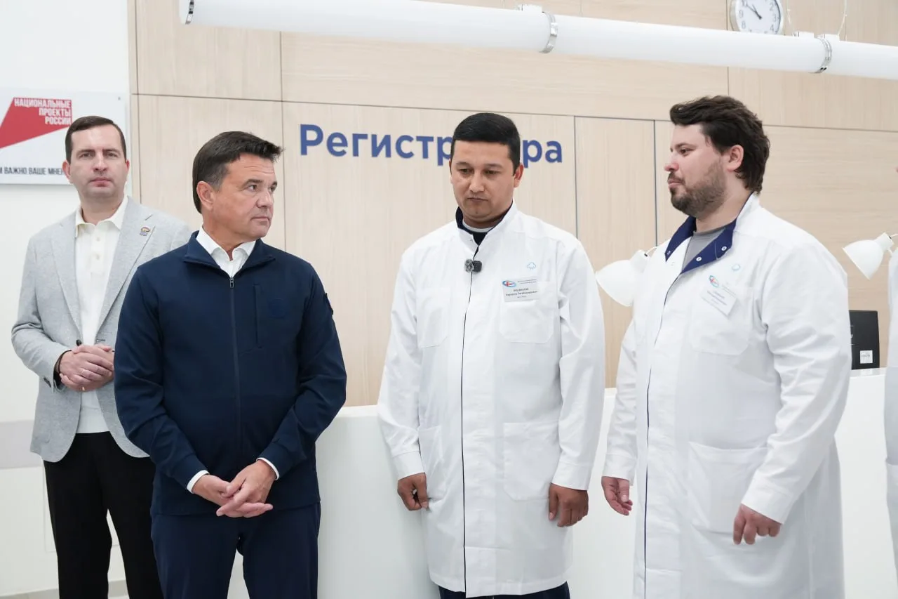 📍 Сегодня работаем в Богородском округе. В Ногинске открыли новую современную поликлин...