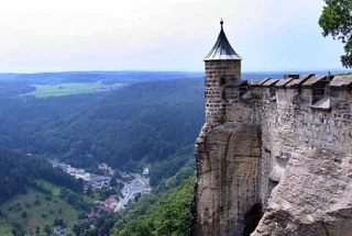 🇩🇪 Крепость Кёнигштайн, Германия