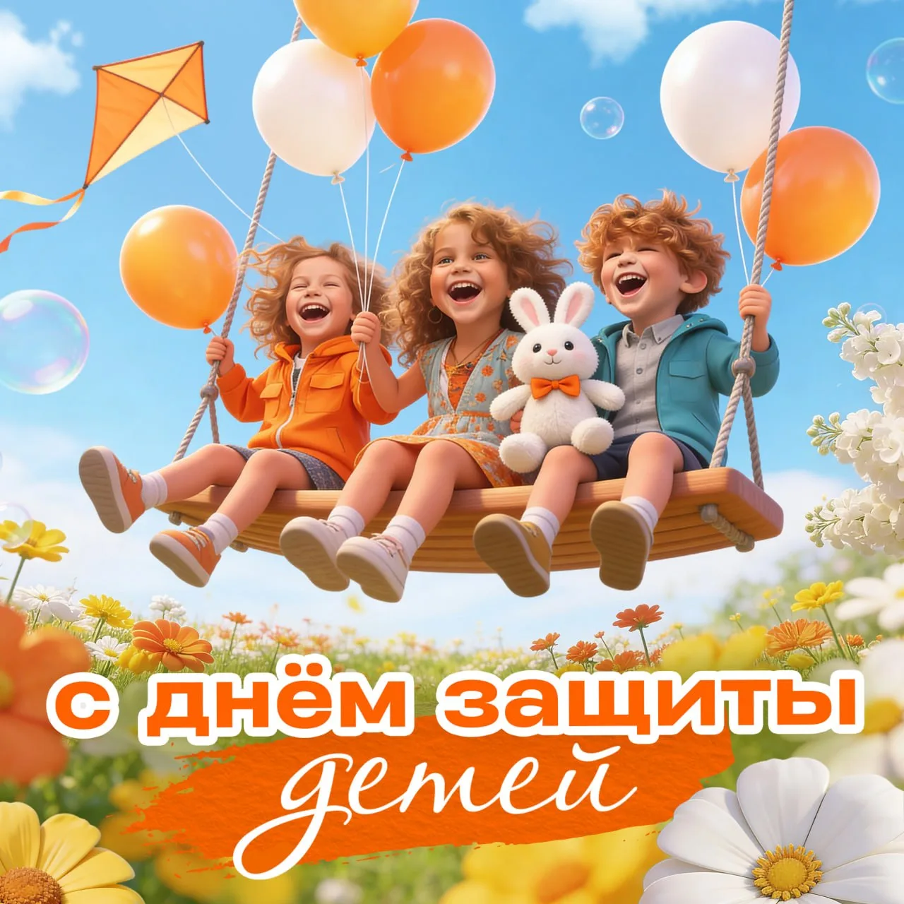 Сегодня отмечается Международный день защиты детей 🧡