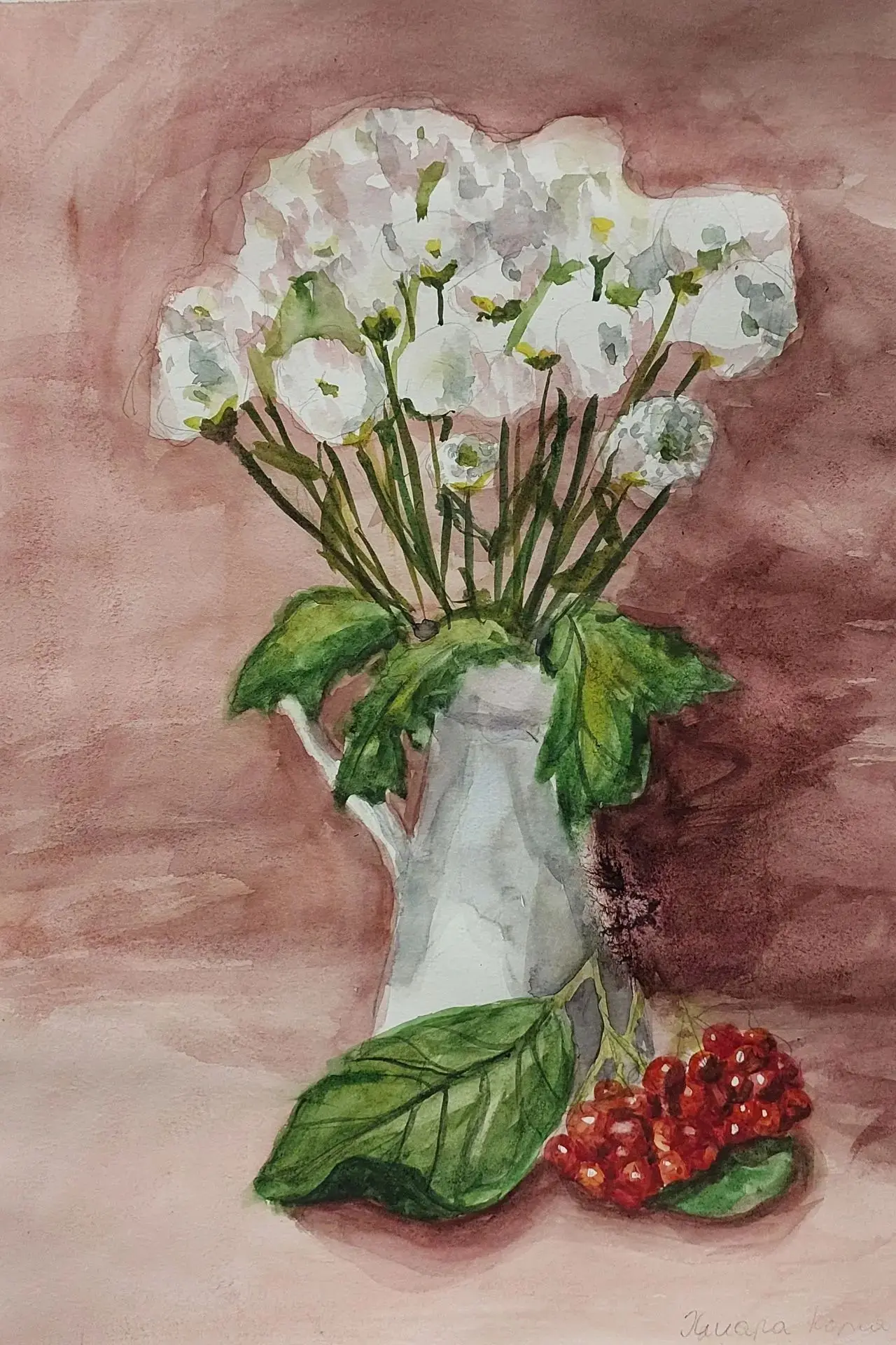 Этюд осеннего букета 🎨