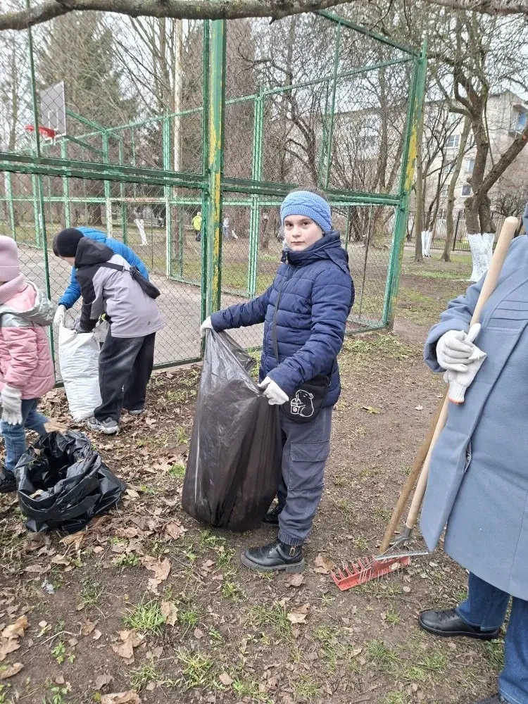 ❗️❗️ТРАДИЦИОННЫЙ ВЕСЕННИЙ СУББОТНИК В ШКОЛЕ❗️❗️Сегодня, 4 апреля 2026 г., на территории школы прошел