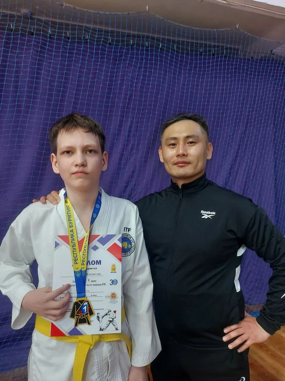 ✊🥋🏆14 марта в субботу в КСК ЗММК прошло Первенство города Улан-Удэ по тхэквондо ИТФ, посвящённое пам
