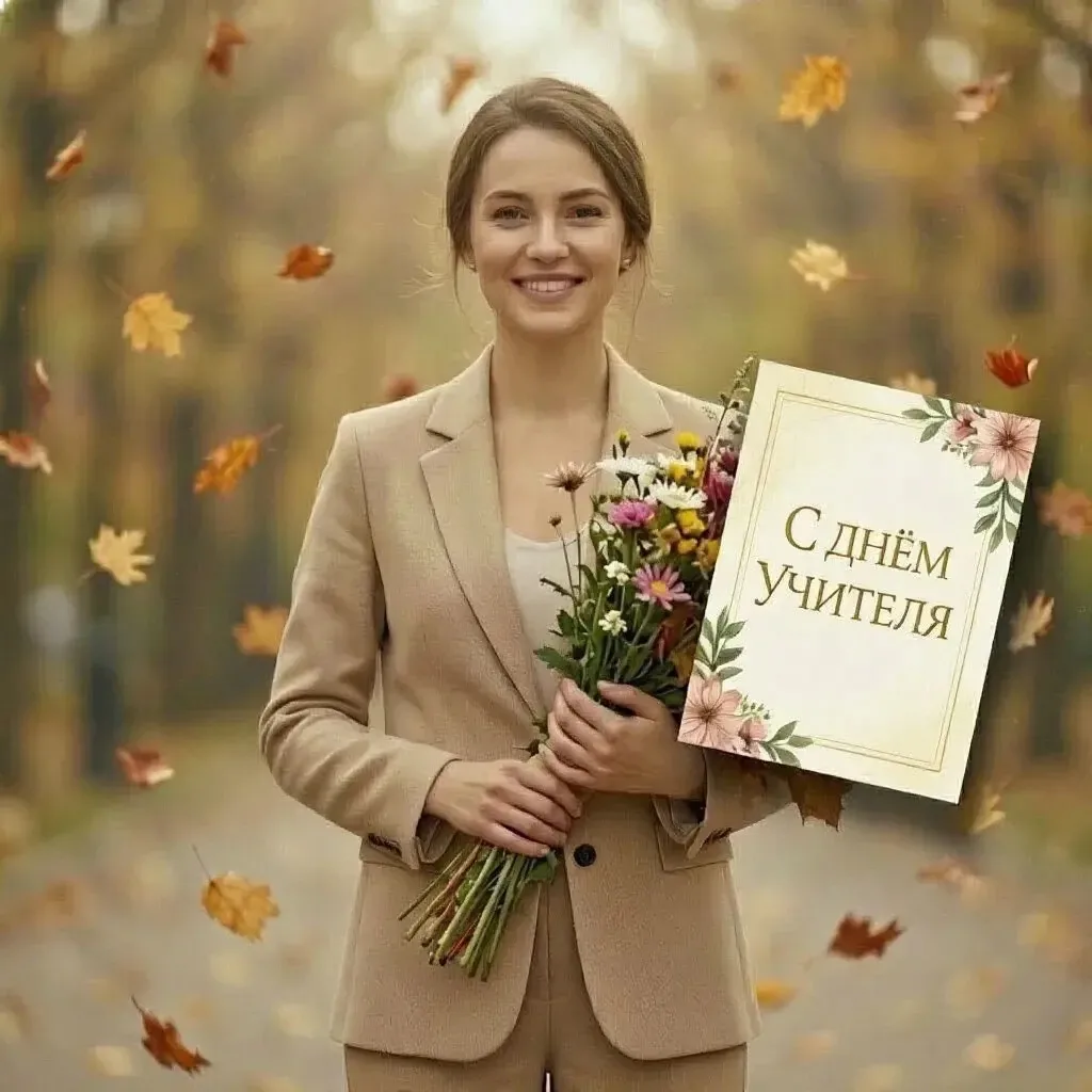 С Днём учителя! 🌷 Хочется пожелать всем учителям счастья, крепкого здоровья, терпения ...