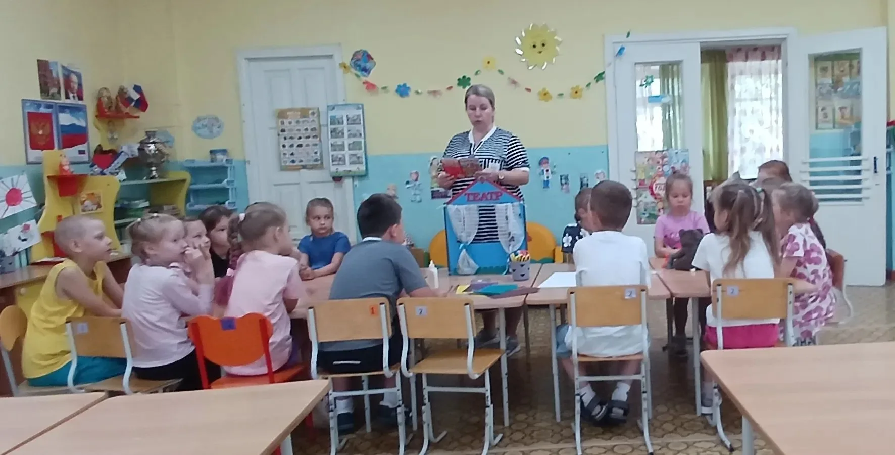 "НЕДЕЛЯ СКАЗОК"📚

🔸В старшей группе детского сада состоялось увлекательное занятие, посвящённое ру