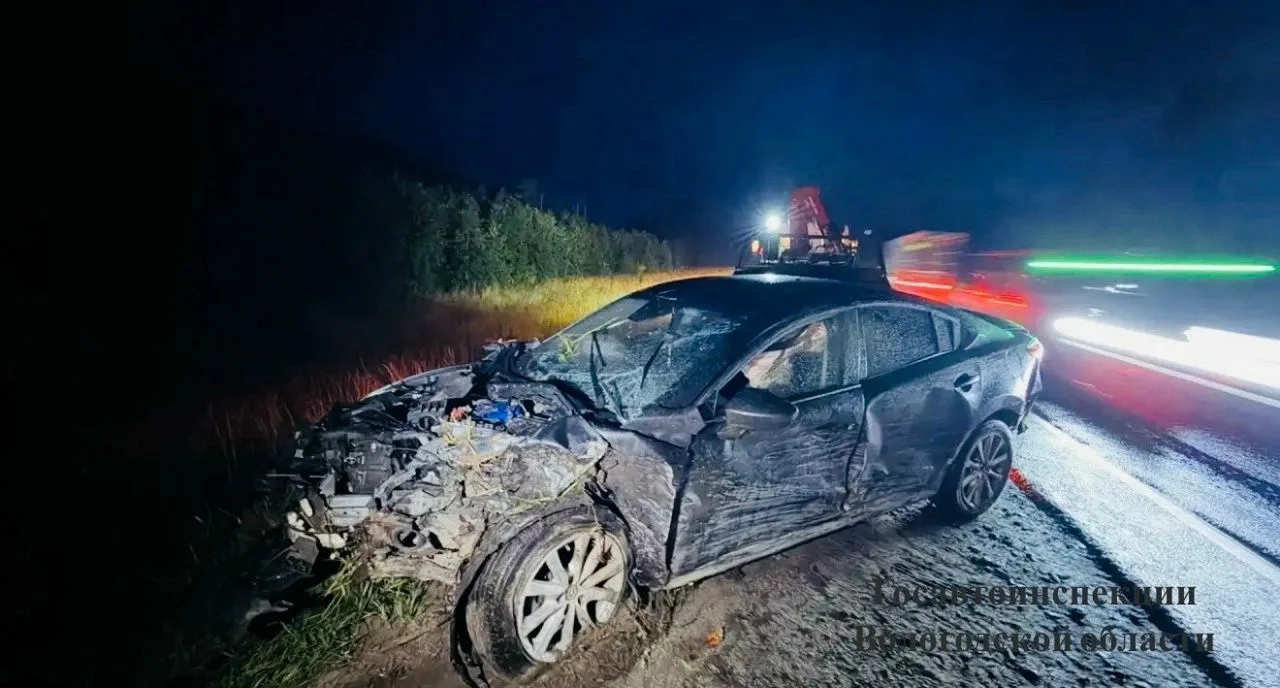 21.07.2026 г. в 21:40 на 201 км автодороги М8 "Холмогоры", Сокольского округа произошло ДТП.

По пре
