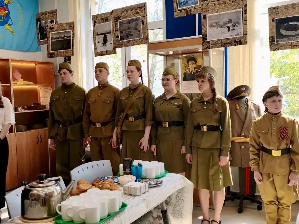 🪖В нашей школе открылся Зал Боевой Славы!  В преддверии священного праздника — Дня Победы, в стенах 