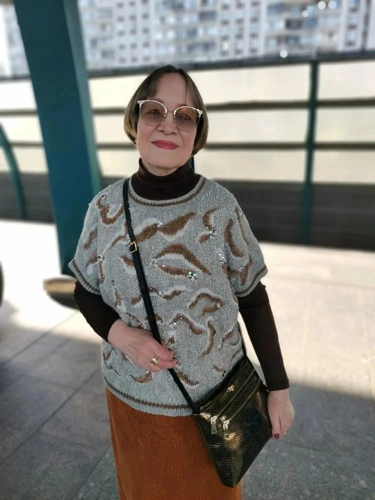 Сначала подумала, что это дорогой дизайнерский трикотаж. А это работа нашей подписчицы ...