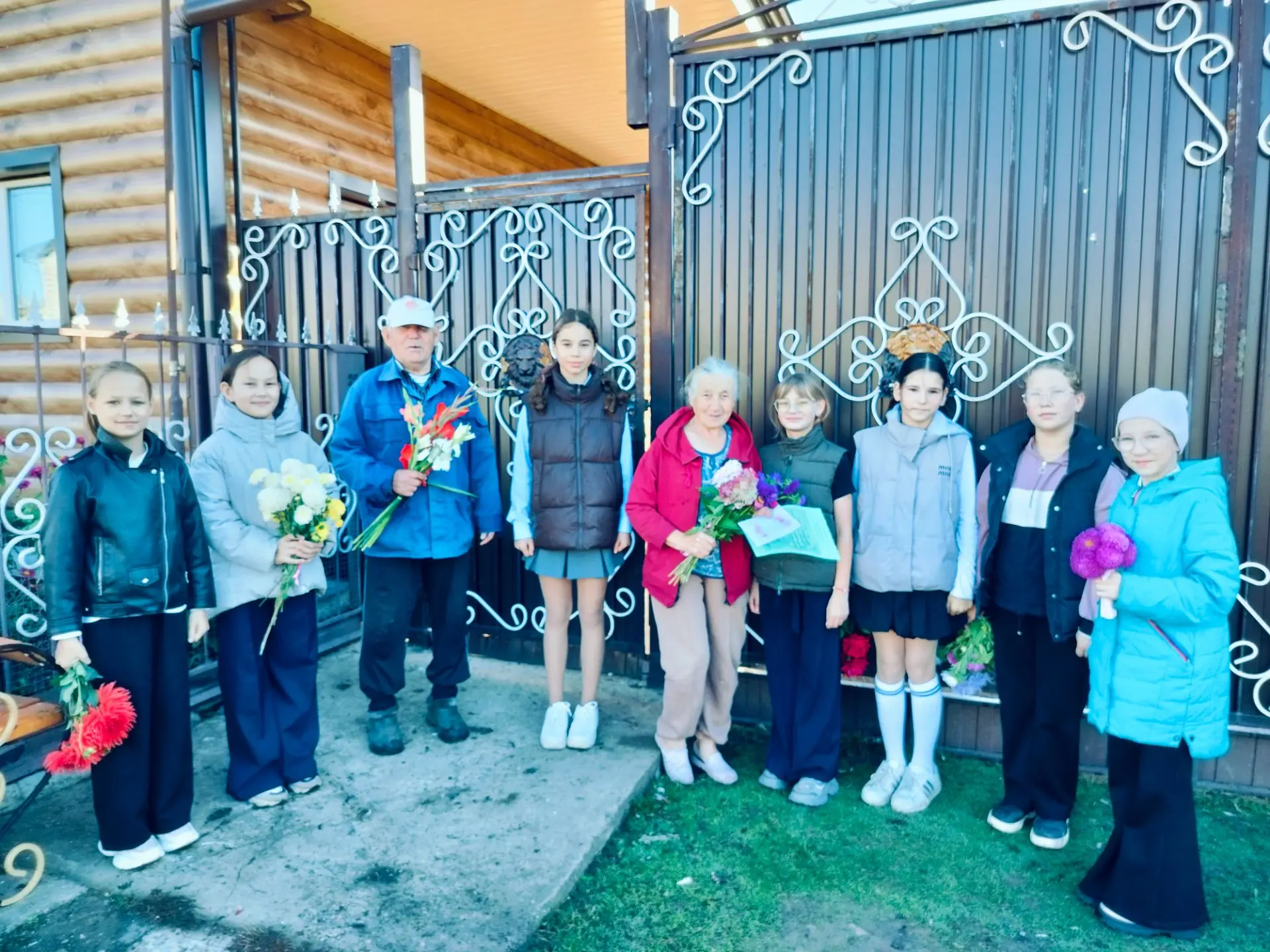 В Международный день пожилых людей, который ежегодно отмечается 1 октября, в школе прош...