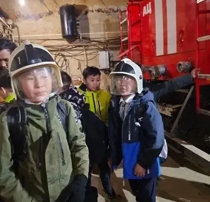 Школьники села Саскылах посетили пожарную часть