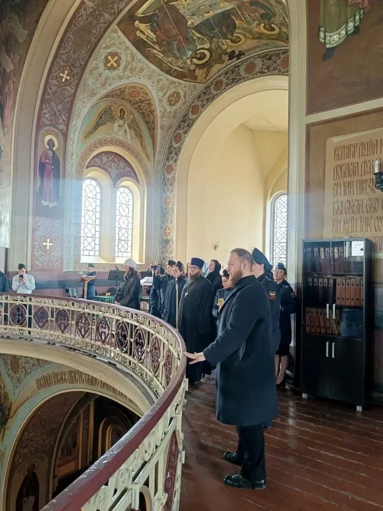 Сотрудники ГУФССП России по Краснодарскому краю почтили память небесного покровителя службы в Свято-
