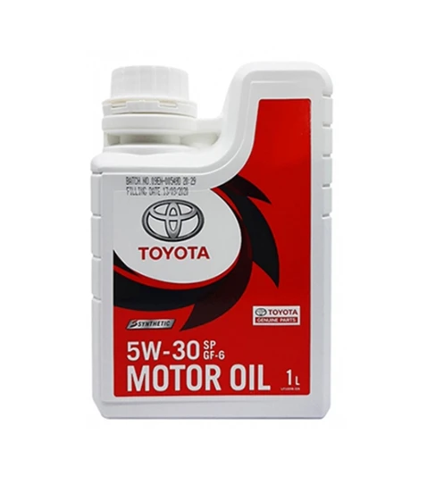 В наличии на складе Барнаула, Масло моторное TOYOTA (пластиковая канистра) 5W-30 SP / G...