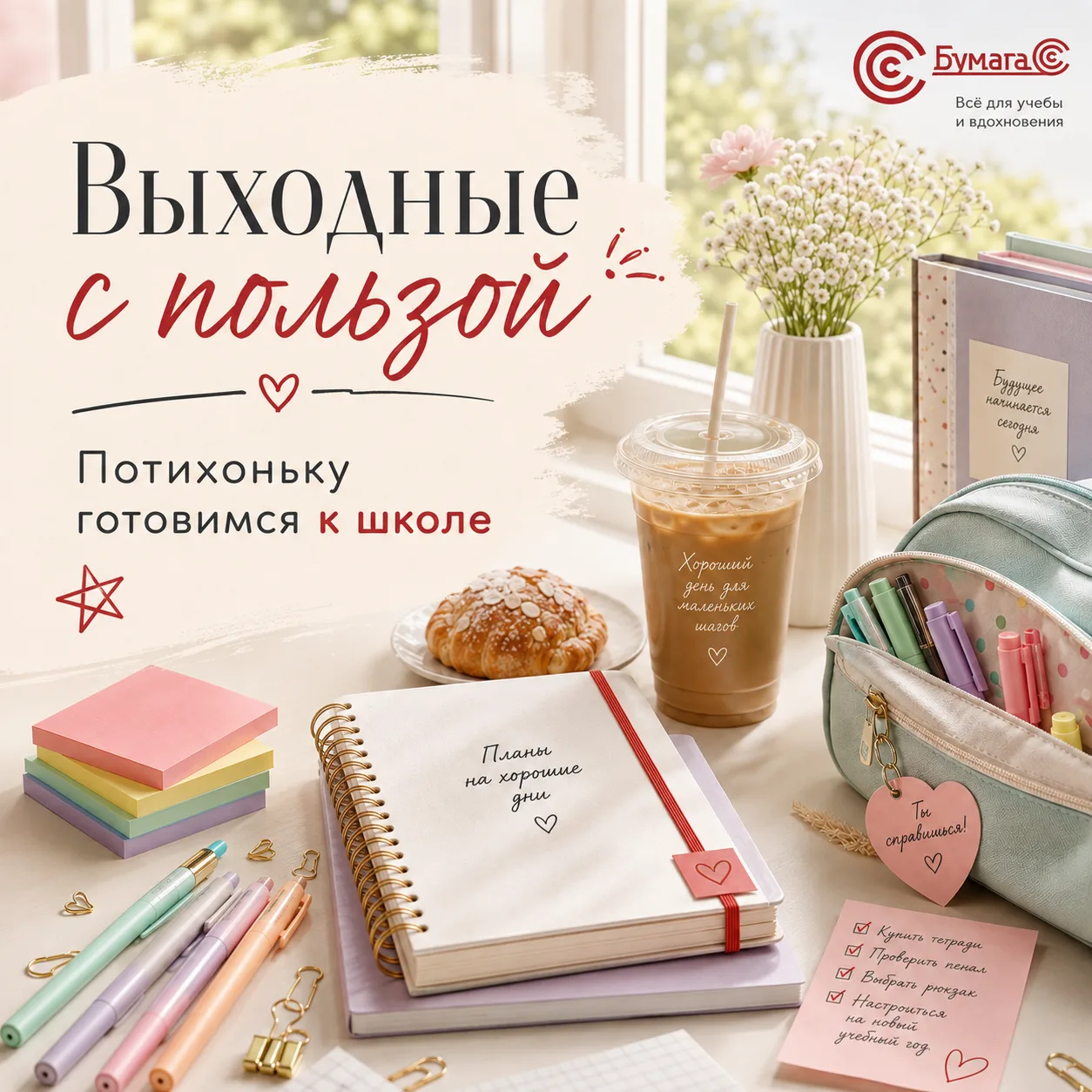 Выходные — время немного замедлиться ☕️✨