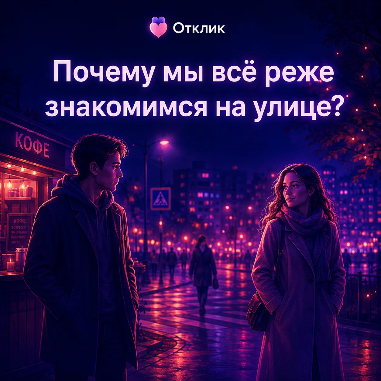 Почему мы всё реже знакомимся на улице?