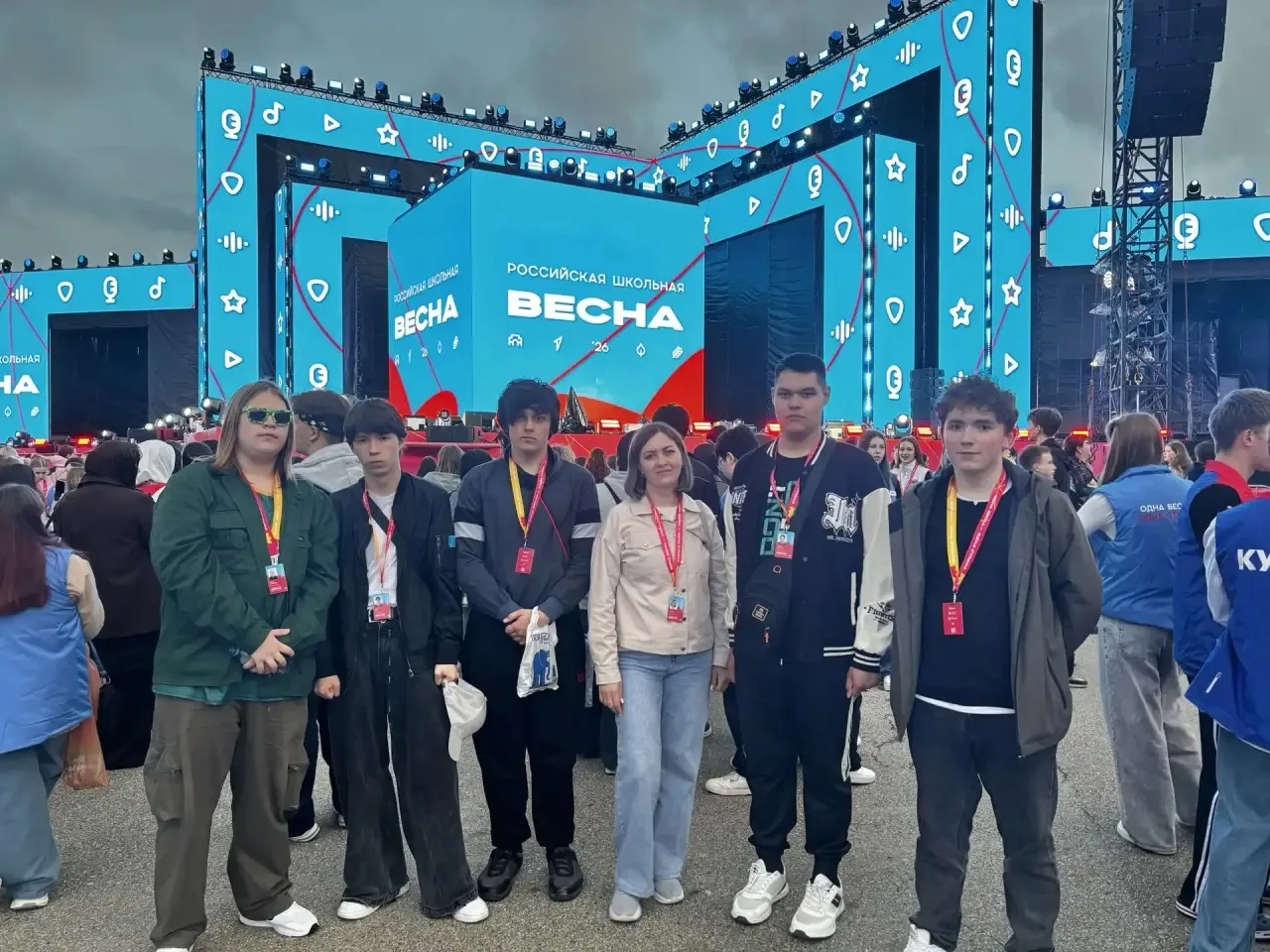 📣 Наши ребята на Всероссийском проекте - фестивале  «Российская школьная весна» в городе Ставрополе