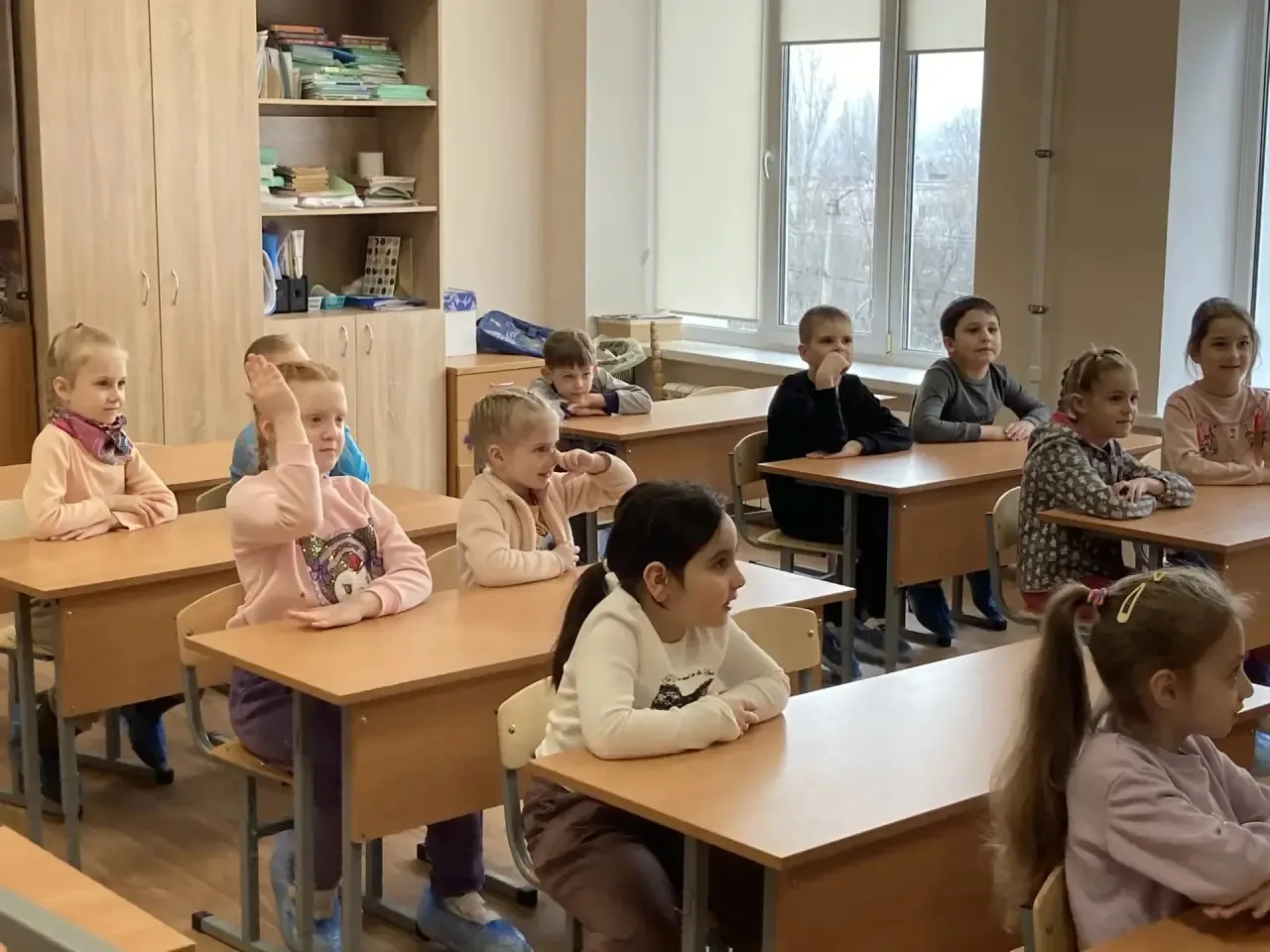 📚 Школа распахнула двери для самых маленьких гостей!  Сегодня нашу школу посетили воспитанники муниц