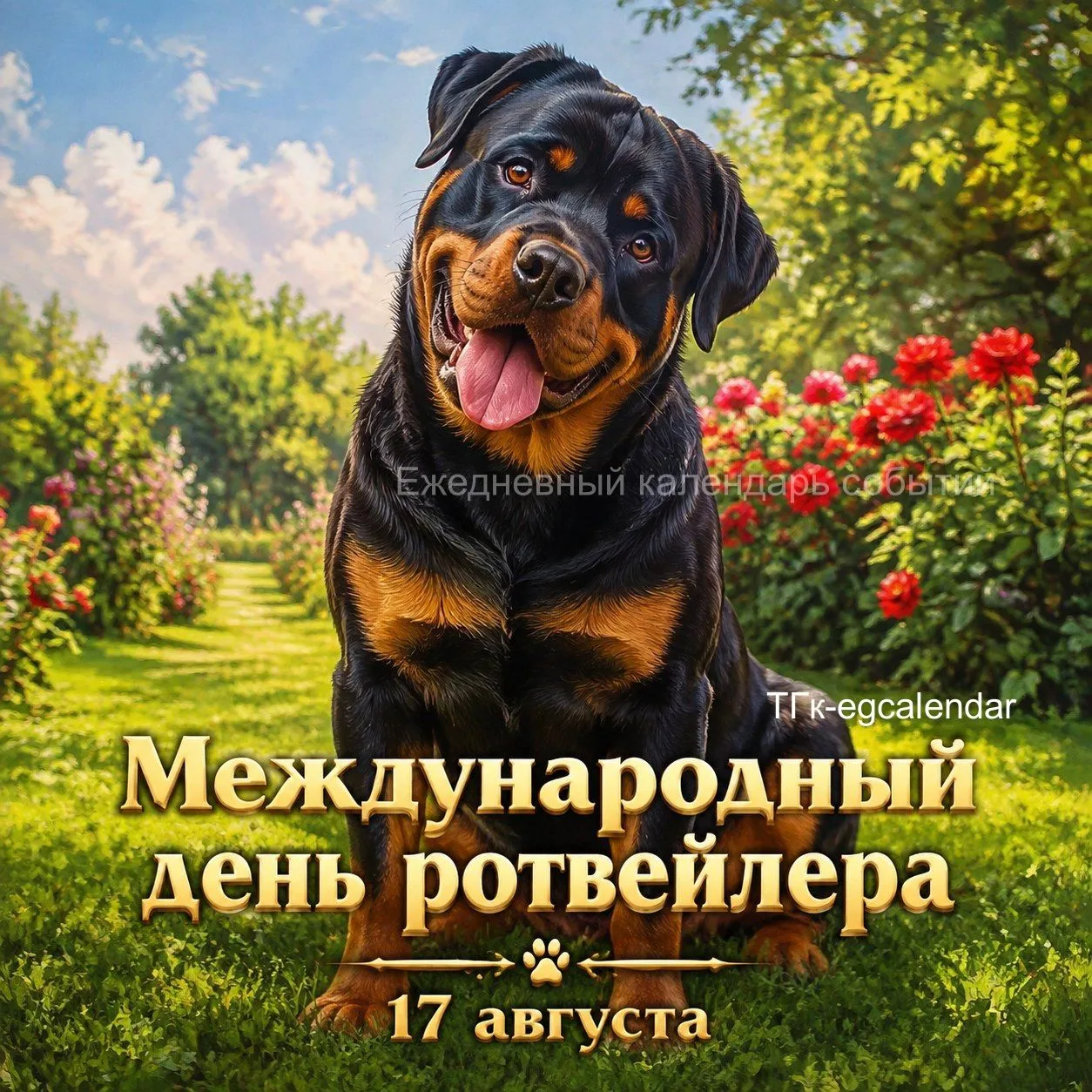 Международный день ротвейлера