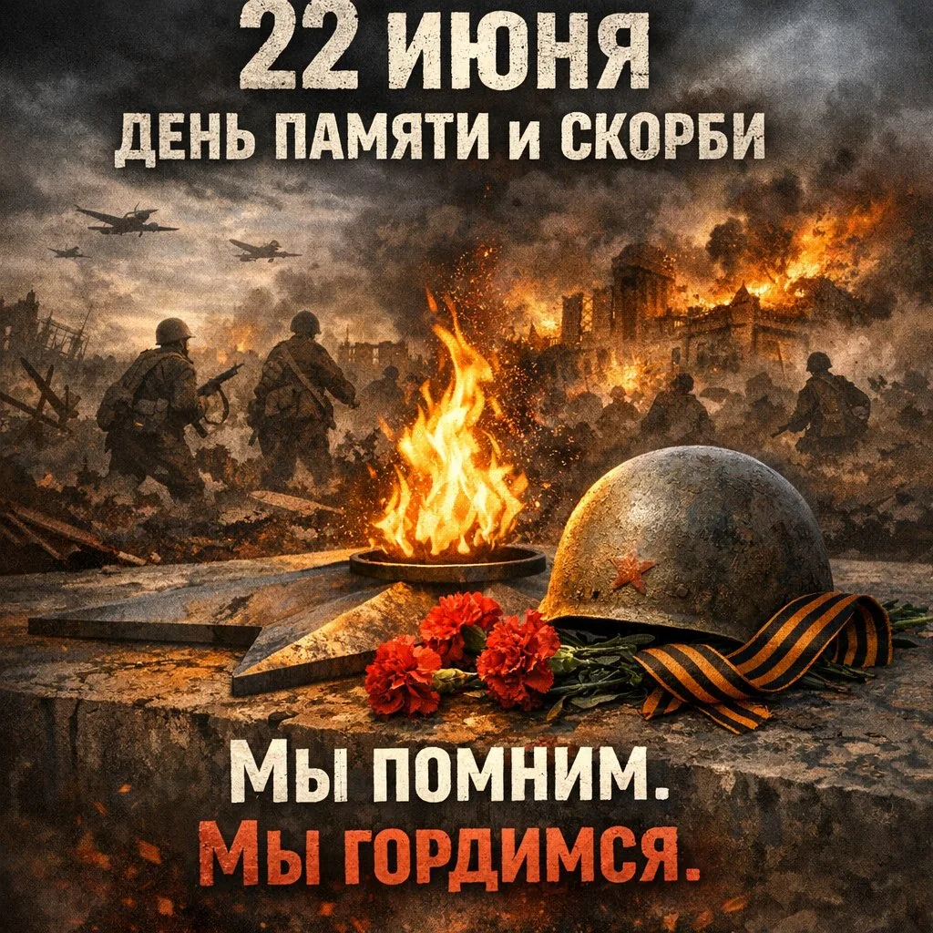 🕯 22 июня — День памяти и скорби

Сегодня особенная дата, наполненная тишиной и глубоким уважением.